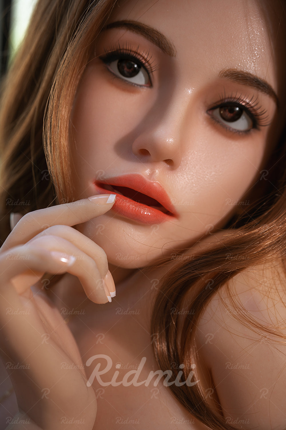 Ridmii Jada 164cm Real Oral Blonde Sex Doll with Blowjob Soft Silicone Head  and Full Size TPE Body – RIDMII
