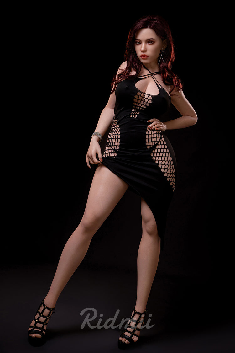 RIDMII Lorena Unique Design 168cm Silicone Head TPE Body Adult Blowjob Realistic Sex Doll