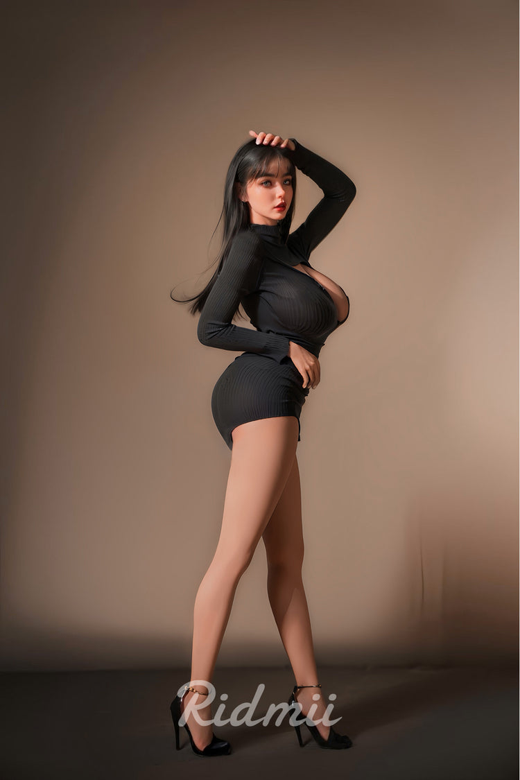 RIDMII Danica Plus Unique Design 161cm #468 Silicone Head TPE Body Blowjob Adult Blowjob Sex Doll