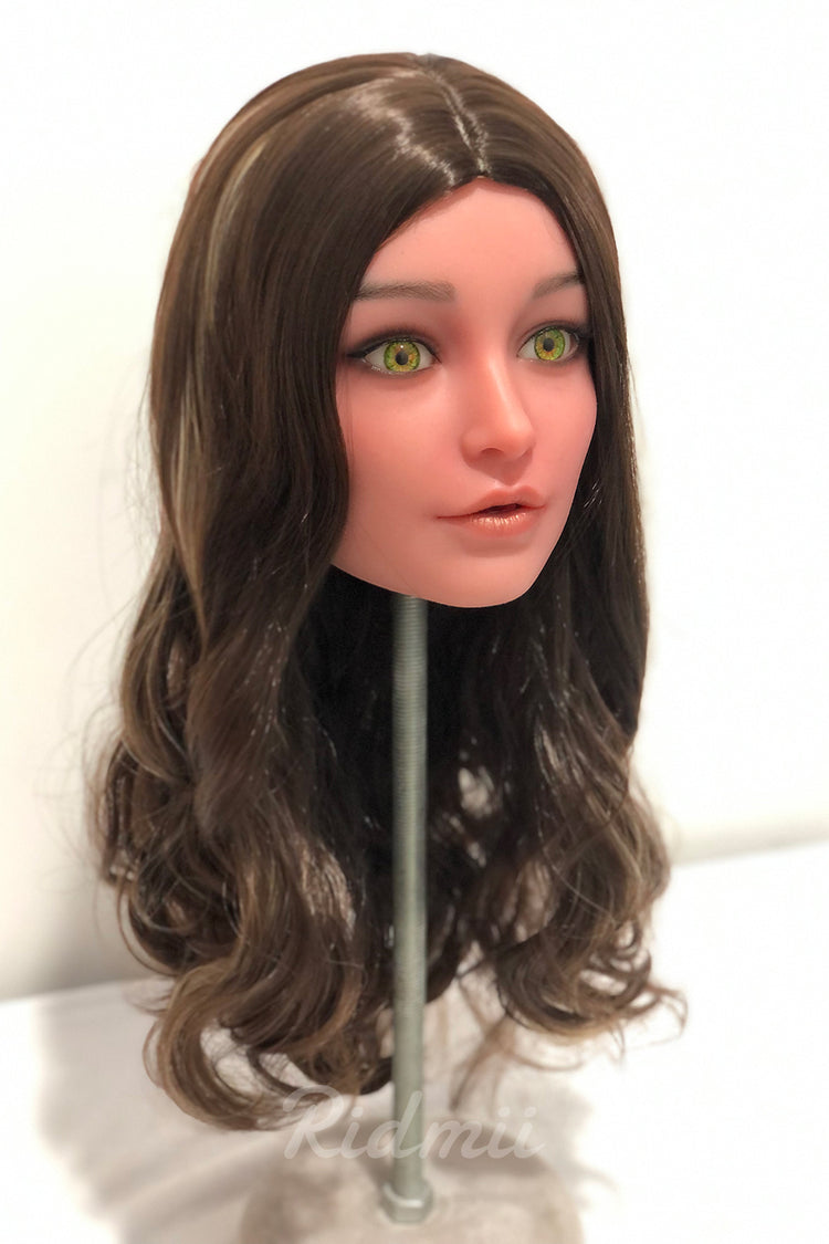 RIDMII Ashalee Unique Design 162cm Silicone Head TPE Body Blowjob BBW Love Sex Doll