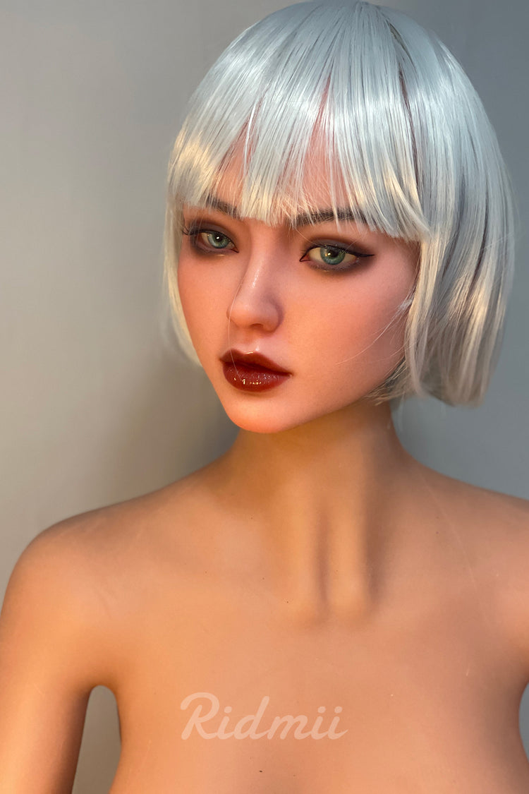 RIDMII Danica Unique Design 161cm #468 Silicone Head TPE Body Blowjob Realistic BBW Sex Doll