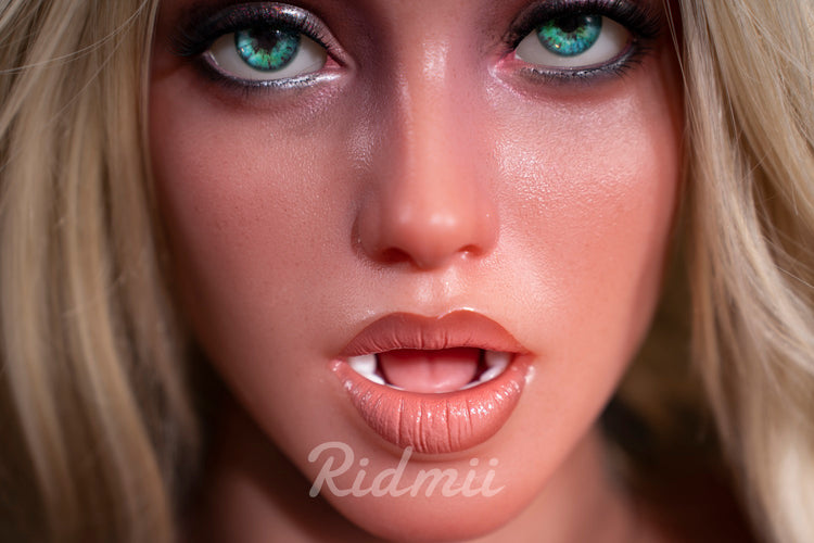 RIDMII Unique Design Kendra 5'4 FT (165cm) Big Breast Life Like Sex Doll TPE Body Silicone Head With Movable Jaw Real Oral Sex