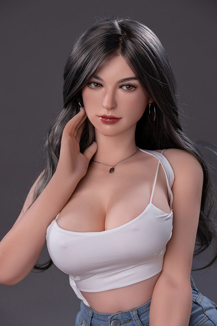 RIDMII Karyn Unique Design 5'3 FT(163cm) Sex Dolls Silicone Head TPE Body Realistic Love Doll
