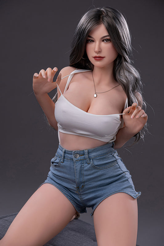 RIDMII Karyn Unique Design 5'3 FT(163cm) Sex Dolls Silicone Head TPE Body Realistic Love Doll