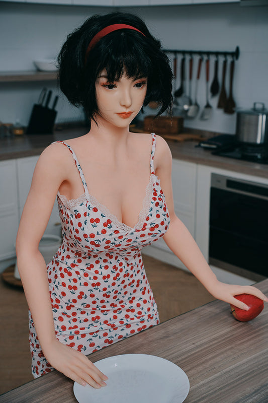 RIDMII Phaedra Unique Design 5'3 FT(163cm) Silicone Head Sex Doll TPE Body Love Doll